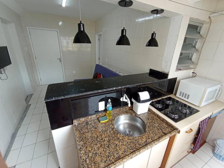 Apartamento Ca01- Apto Na Quadra-mar Da Com Garagem *